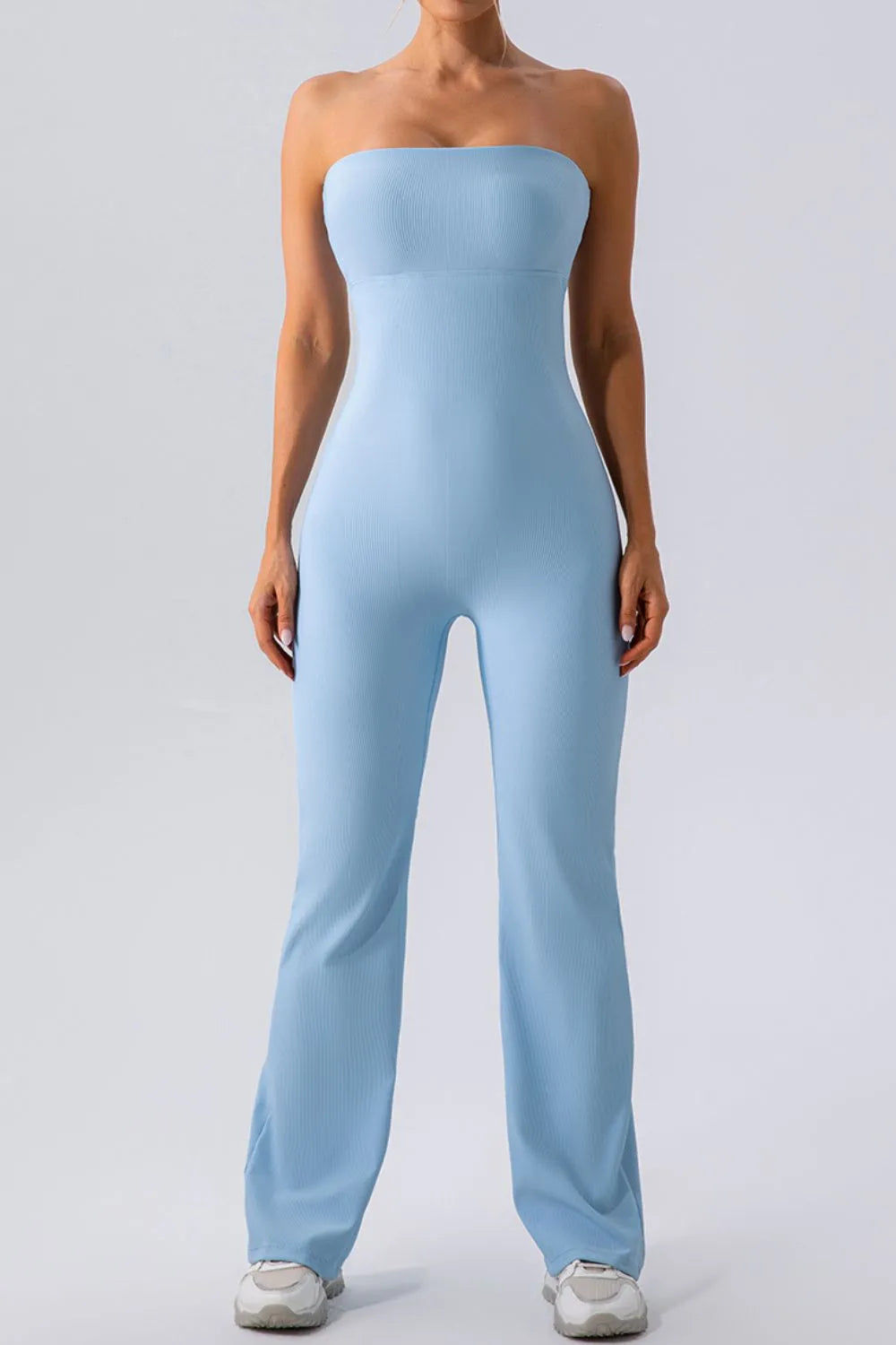 Sleeveless Straight Active Jumpsuit, NikkiandNaomi