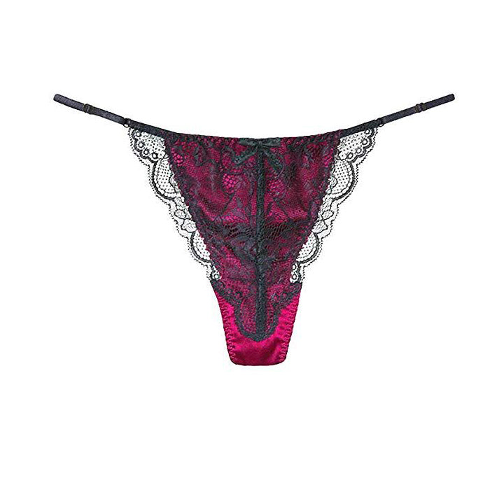 Classy Black Net G-String Thong Underwear, NikkiandNaomi