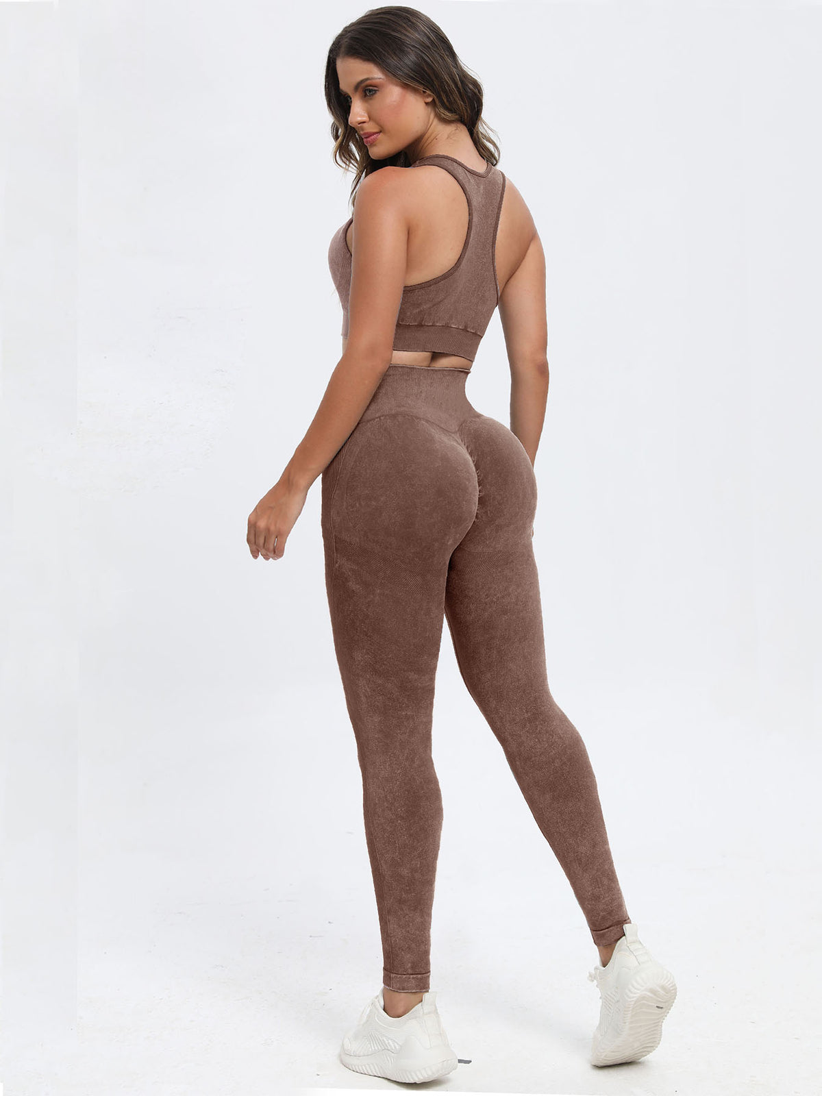 Scoop Neck Wide Strap Top and Pants Active Set, NikkiandNaomi