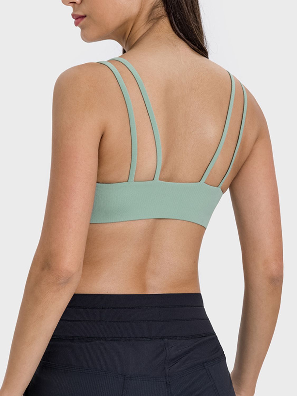 Millennia Scoop Neck Double Strap Active Cami, NikkiandNaomi