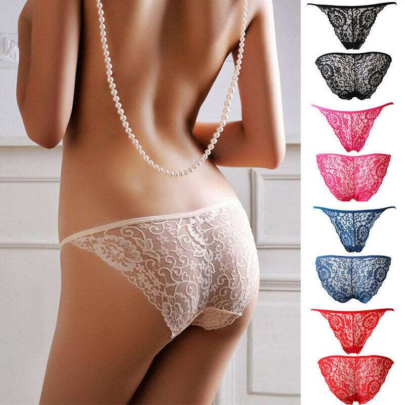 2 pack Sexy Womens Signature Lace Bikini panties