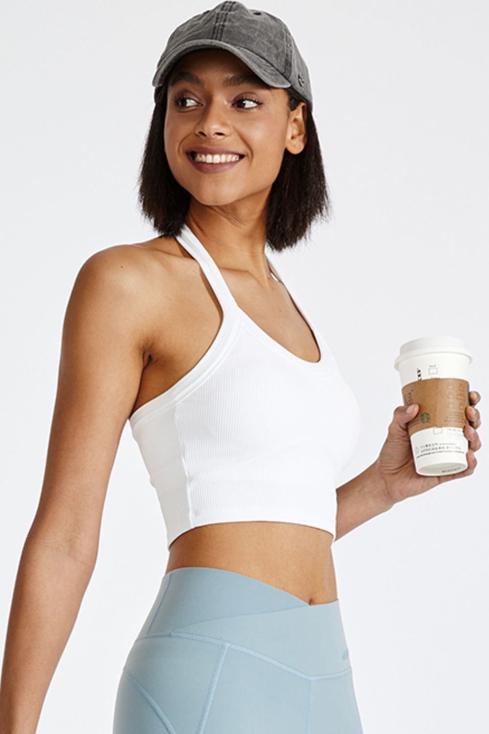 Halter Neck Active Cami, NikkiandNaomi