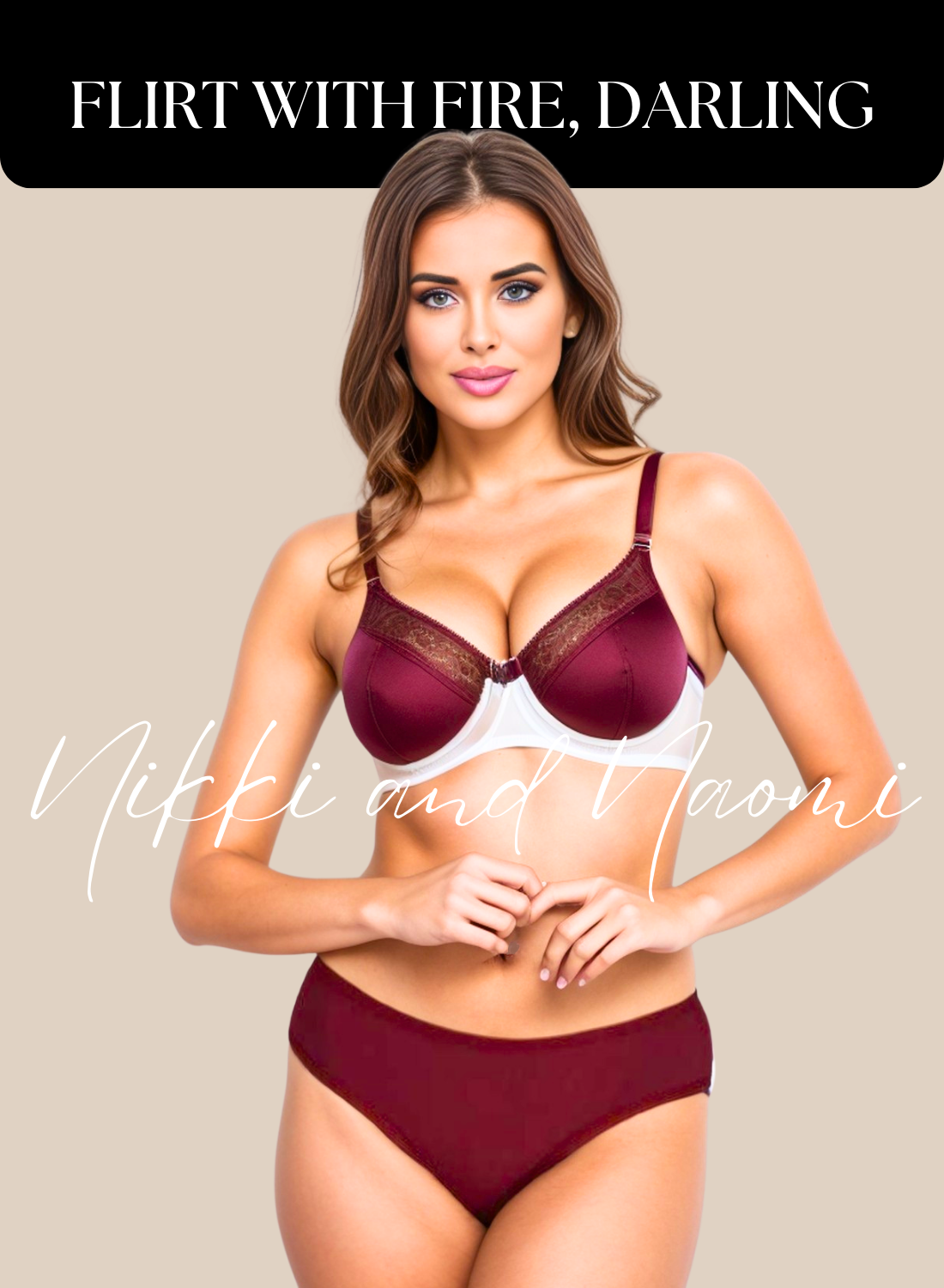 Maroon Cotton Panties for Women