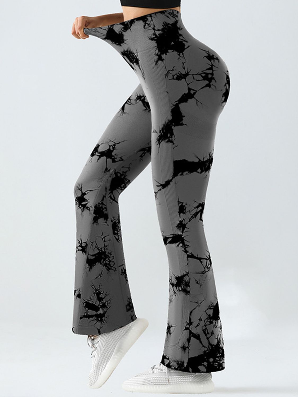 Tie-Dye High Waist Active Leggings, NikkiandNaomi