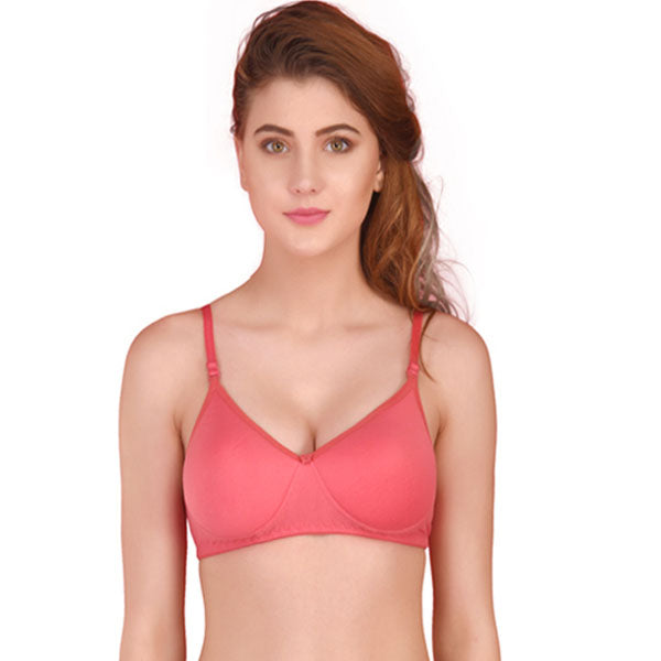 Seamless Padded T-Shirt Bra (Pack of 3), NikkiandNaomi