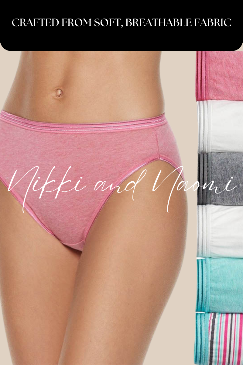 Soft fabric panties by Nikki and Naomi