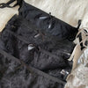 4 Pieces Black Sexy Lace Nylon Panties