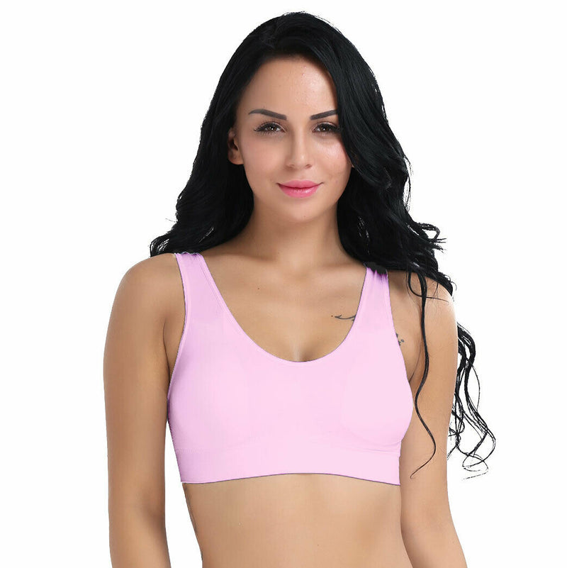 Medium impact Comfort Sports Bras (Pack of 5), NikkiandNaomi