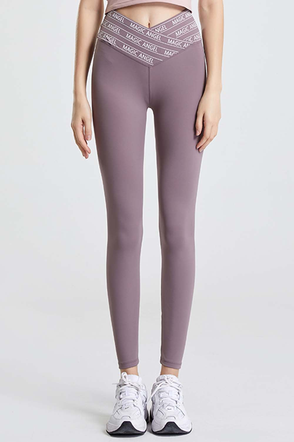 Wide Waistband Sports Pants, NikkiandNaomi