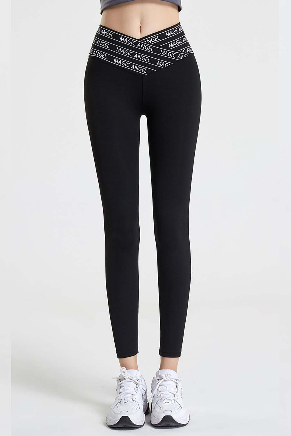 Wide Waistband Sports Pants, NikkiandNaomi