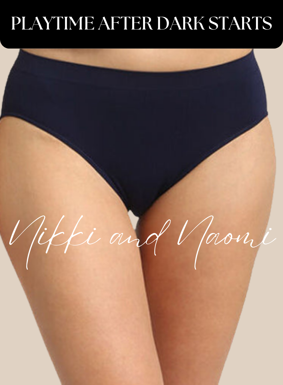 Perfect-fitting hipster panties by NikkiandNaomi