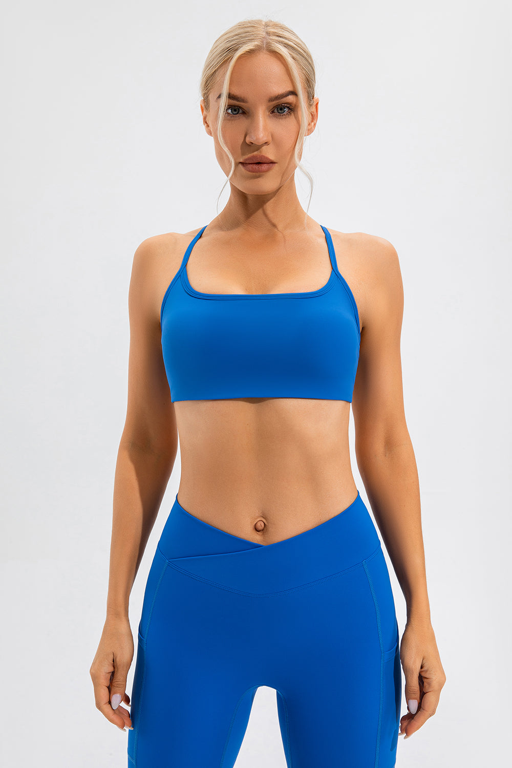 Crisscross Spaghetti Strap Active Cami, NikkiandNaomi