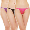 Women&#39;s Lace G-String Set - Pack of 4