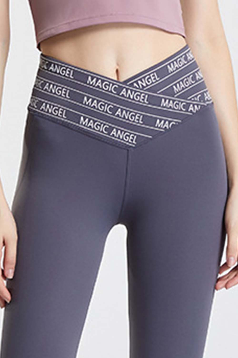 Wide Waistband Sports Pants, NikkiandNaomi