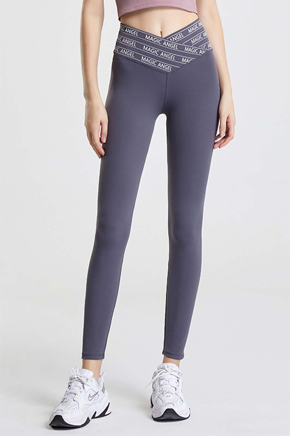 Wide Waistband Sports Pants, NikkiandNaomi