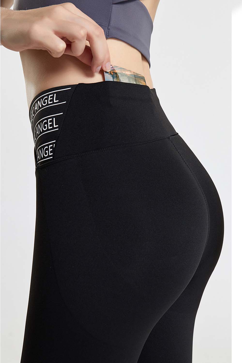 Wide Waistband Sports Pants, NikkiandNaomi