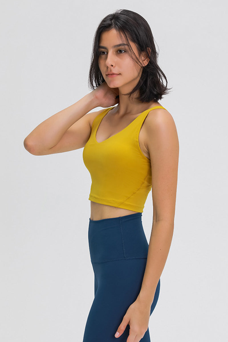 Millennia Scoop Back Sports Bra, NikkiandNaomi