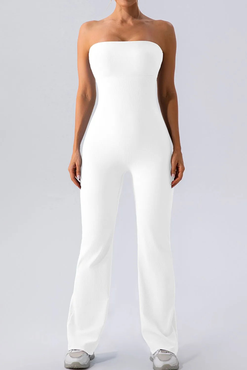 Sleeveless Straight Active Jumpsuit, NikkiandNaomi