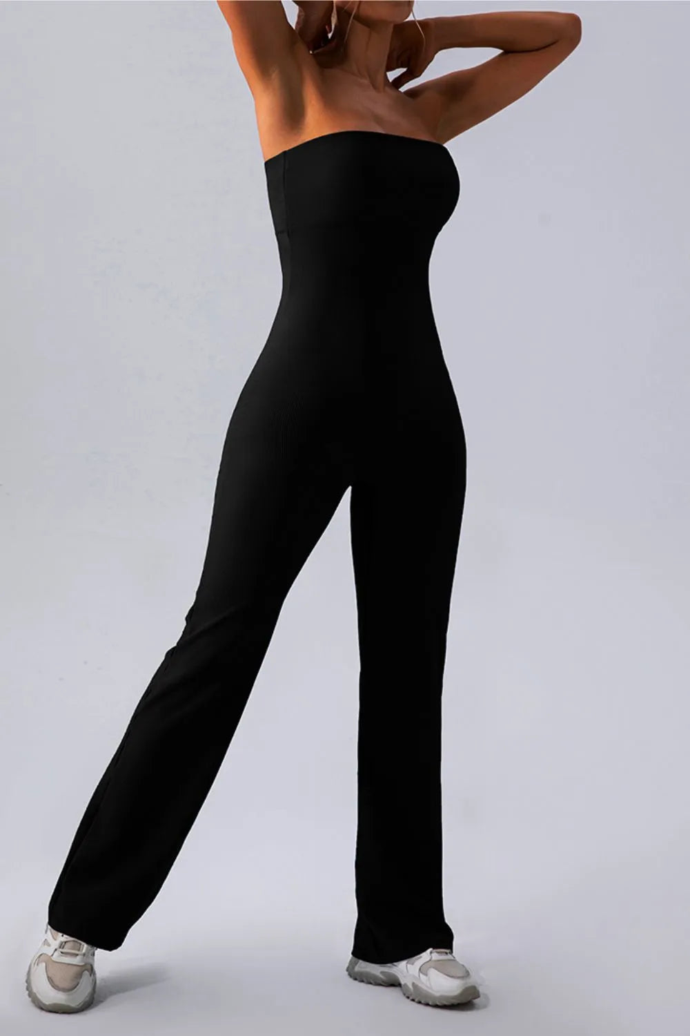 Sleeveless Straight Active Jumpsuit, NikkiandNaomi