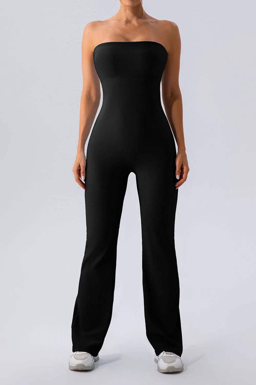 Sleeveless Straight Active Jumpsuit, NikkiandNaomi