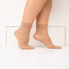 Bodyguide Mink One Size Ankle Highs Pack of 4