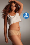 Buy Plus Size Full Lace NikkiandNaomiKnickers Pk Of 3 + 1 Free Bra (sold out)