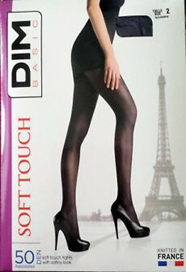 Ppaque satine 50 denier women pantyhose pack of 2