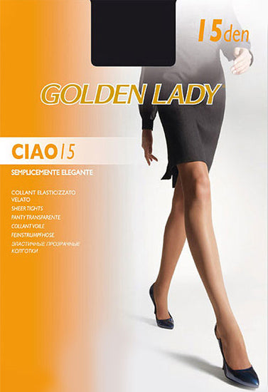 Golden lady pantimedias transparentes de uso diario 15 deniers pack de 2