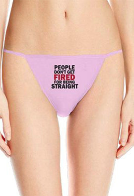 Impresión personalizada de ropa interior tanga para chicas adolescentes calientes