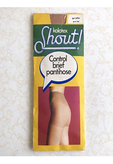 Shout control brief pantyhose