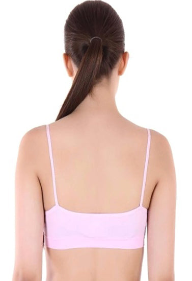 Comfy Ladies Light Pink Non Padded Bra, NikkiandNaomi