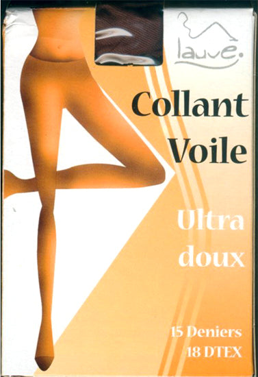 Collant Voile 18 Deniers Avec Gousset Sheer Tights