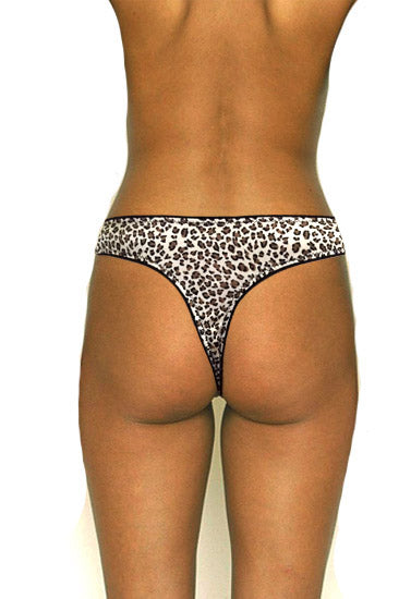 Leopard Print Thong Panty | NikkiandNaomi, NikkiandNaomi