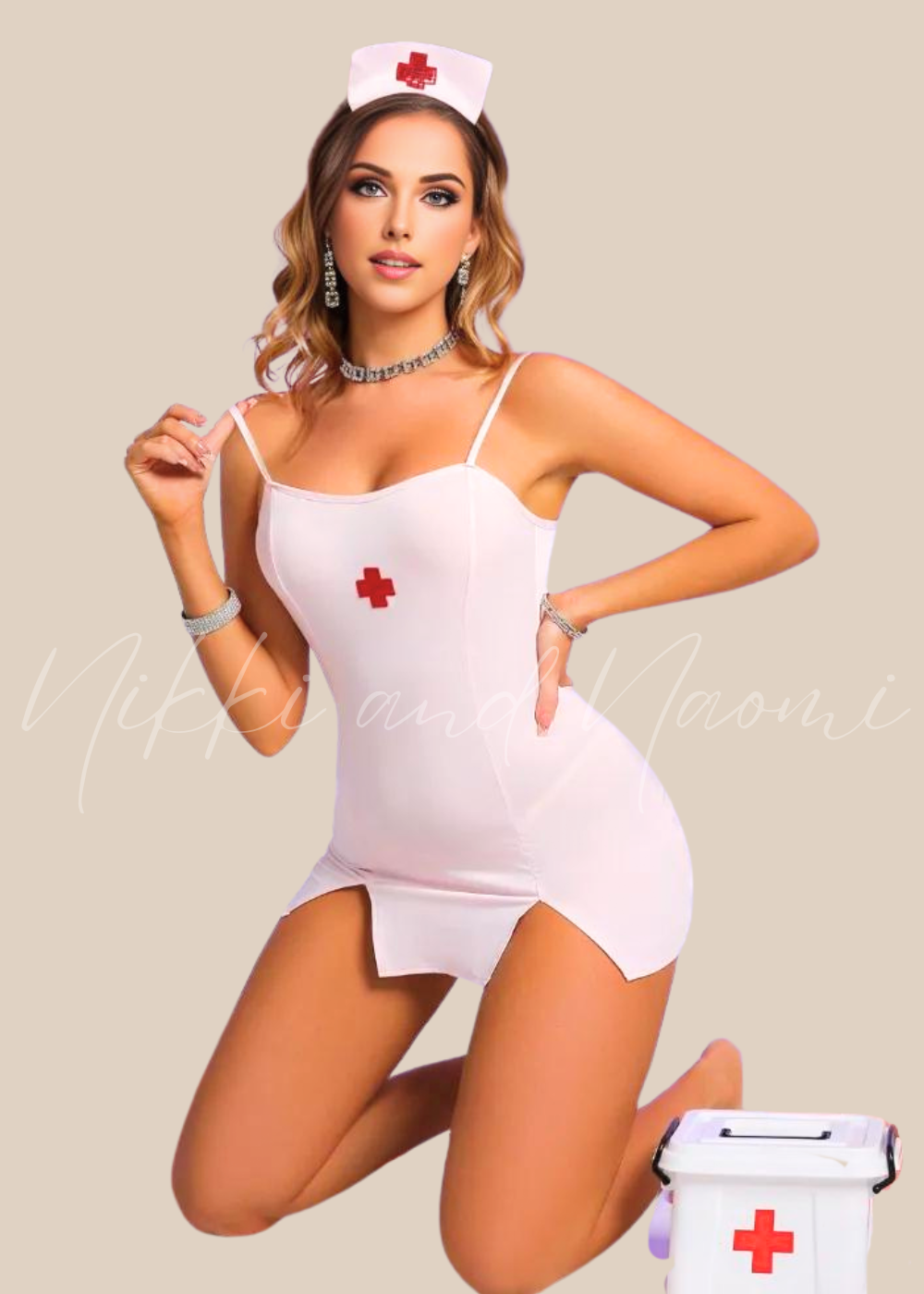 Lingerie Nurse Costume by Nikki