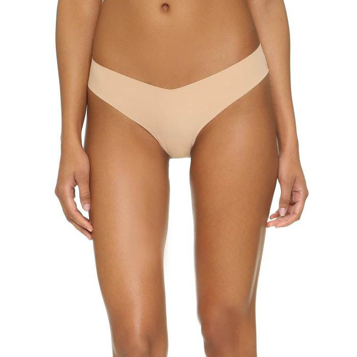 "Cute" Seamless Skin Color Women's Thong Beige Panty,,NikkiandNaomi