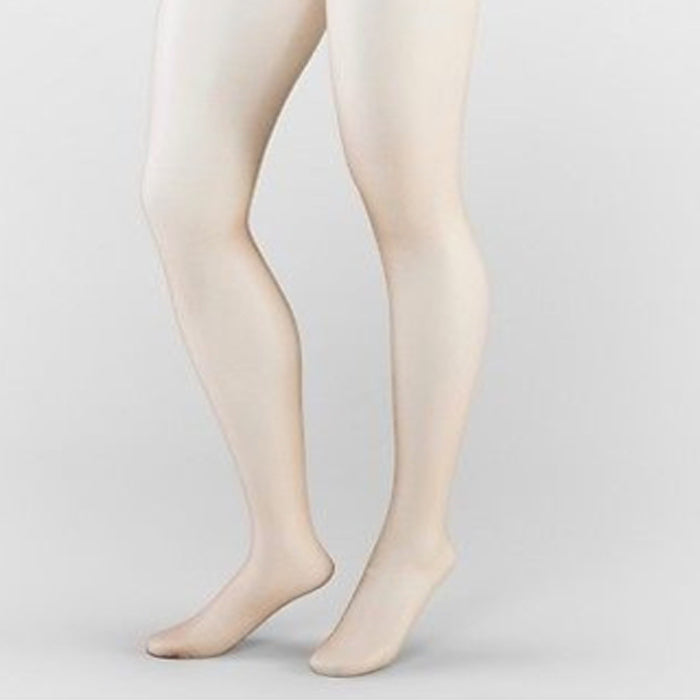 White Ultra Sheer Run Resistant Pantyhose