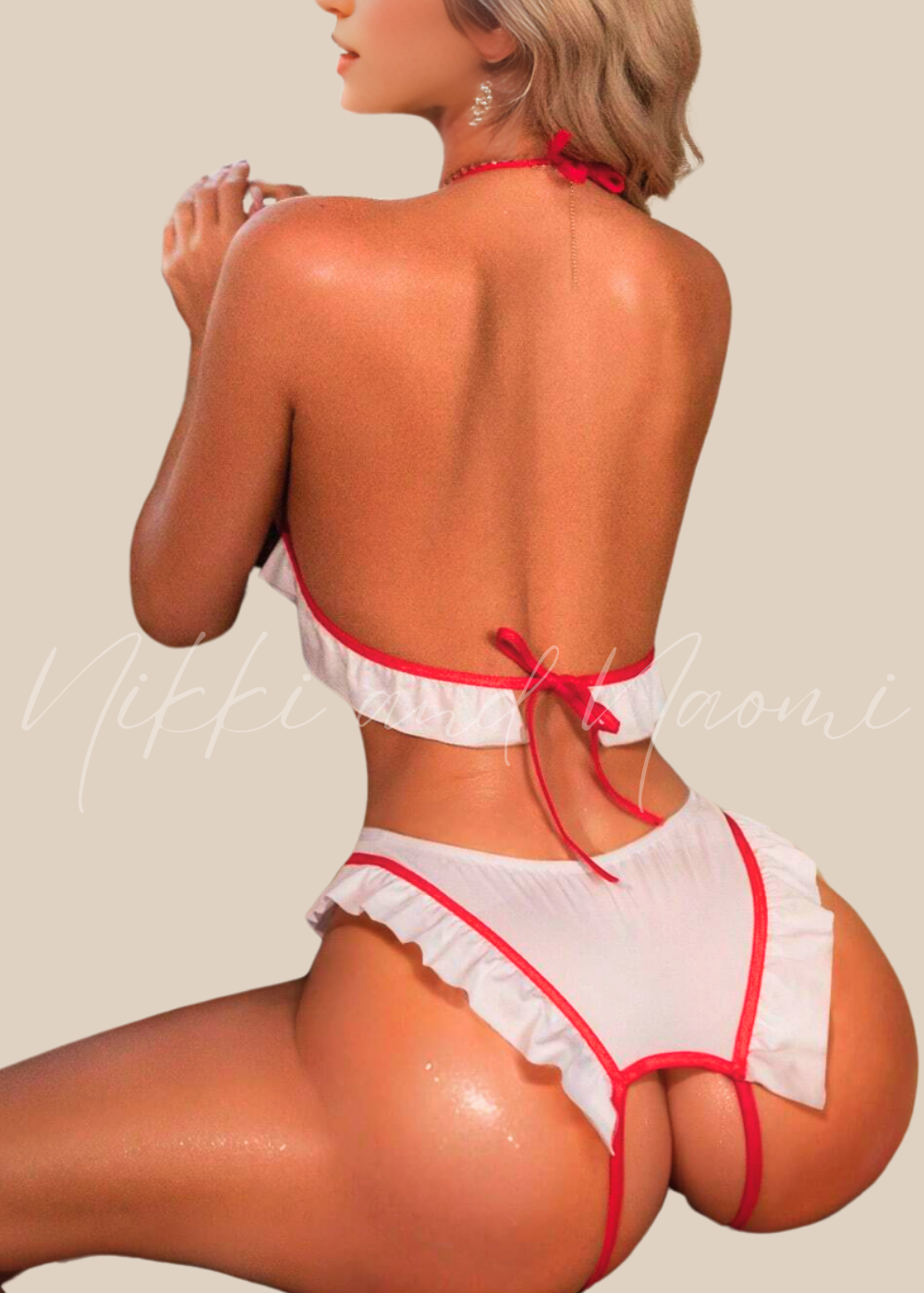 Naughty Nurse Costume by Nikki and Naomi