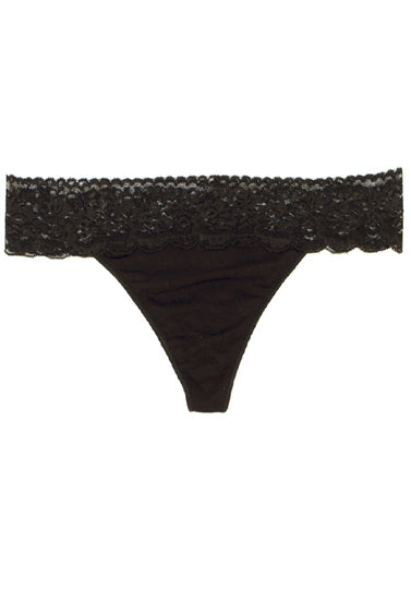 Low Rise "V" Shape Lace Thong Panty