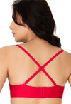 &quot;COMFY&quot; Banana Moon Red Seamfree Luxury Strapless Multiway Padded Bra
