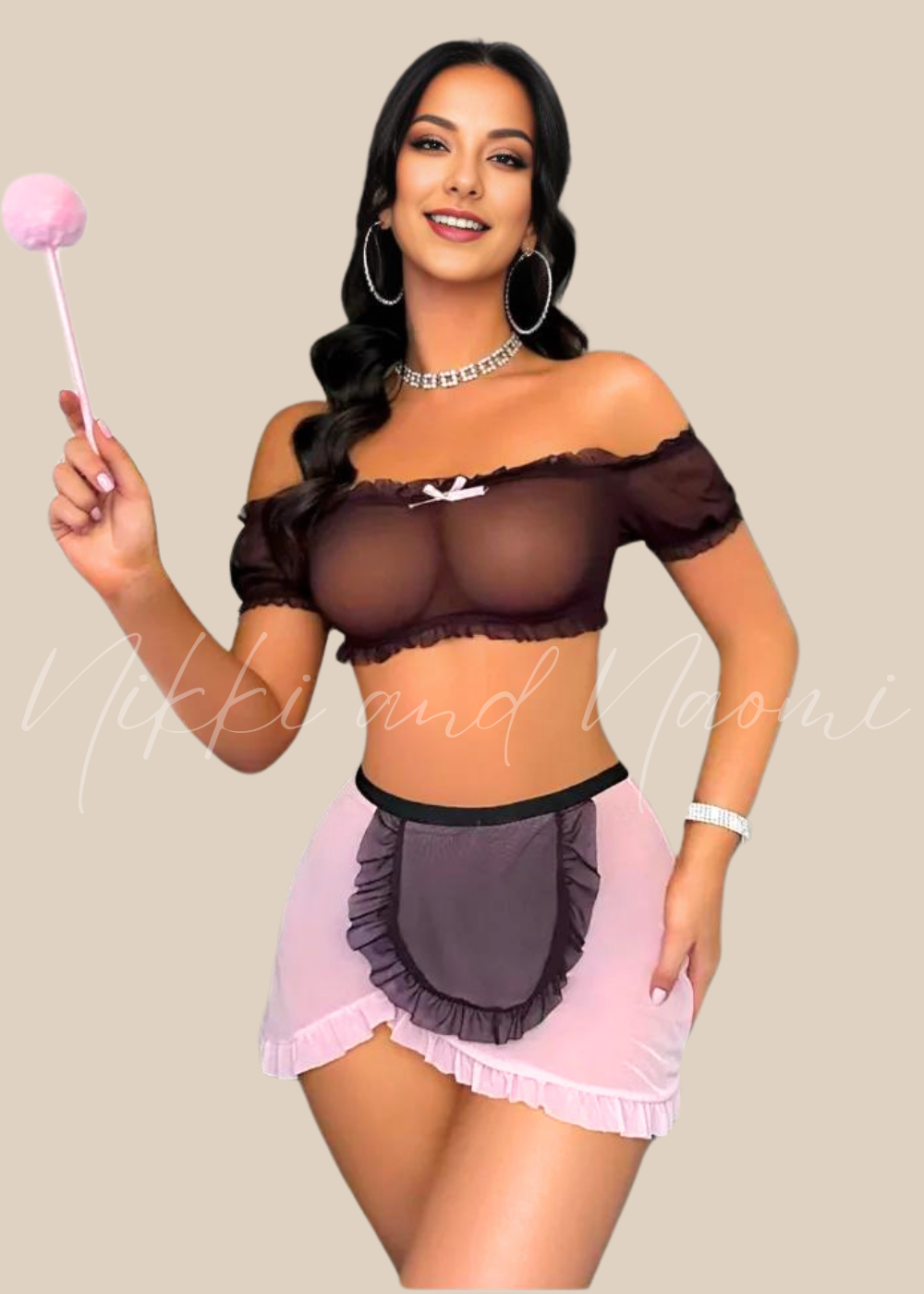 Seductive Maid Lingerie by Nikki