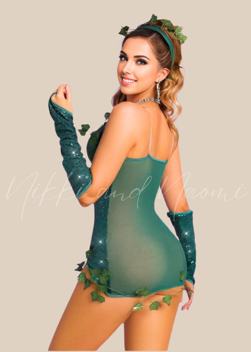 Sequin Cosplay Costume Set