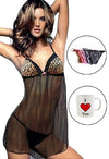 Sexy D&amp;G Sleepwear Costume Gift Pack For Your Valentine Lady