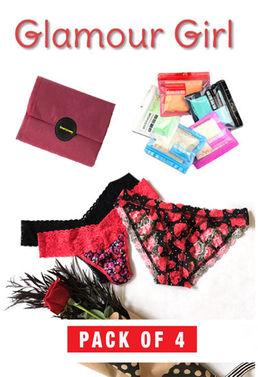 NikkiandNaomi Most Inspiring Luxury Panties Pack of 4