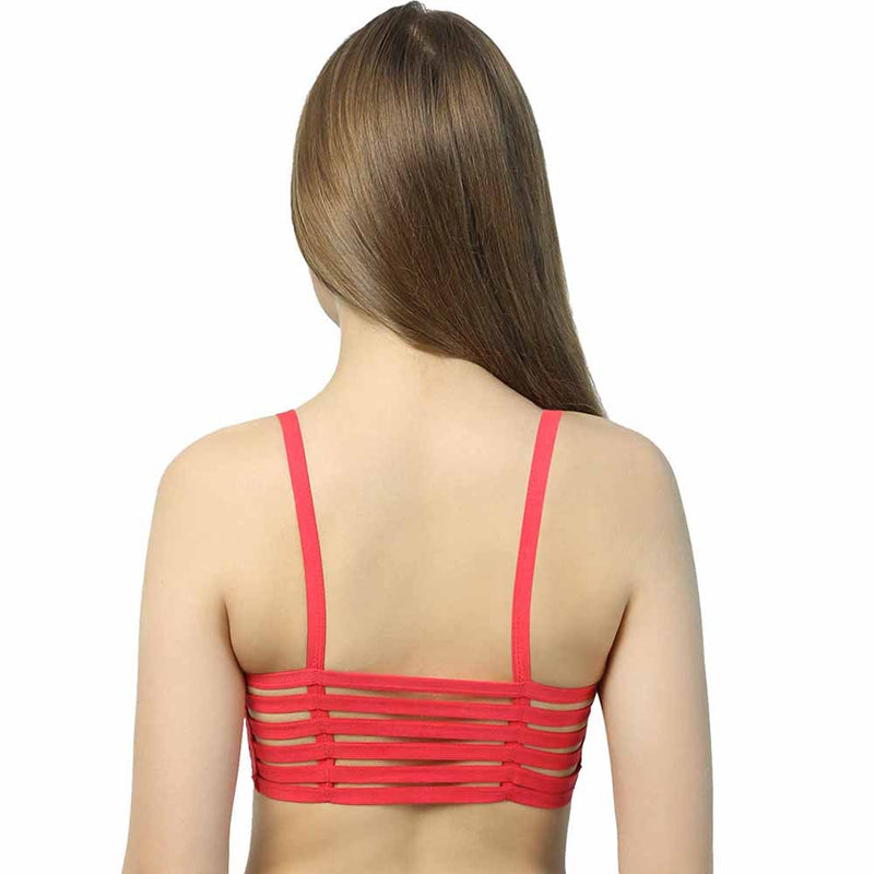 Sexy Back Stripe Bralette Bra, NikkiandNaomi