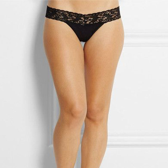 NikkiandNaomi Collection V Cut Cotton Thong, NikkiandNaomi