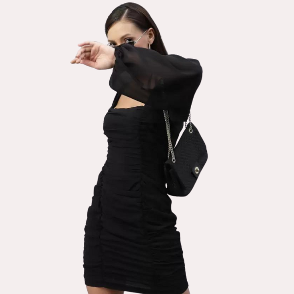 Stylish Black One-Piece Outfit for Women, NikkiandNaomi