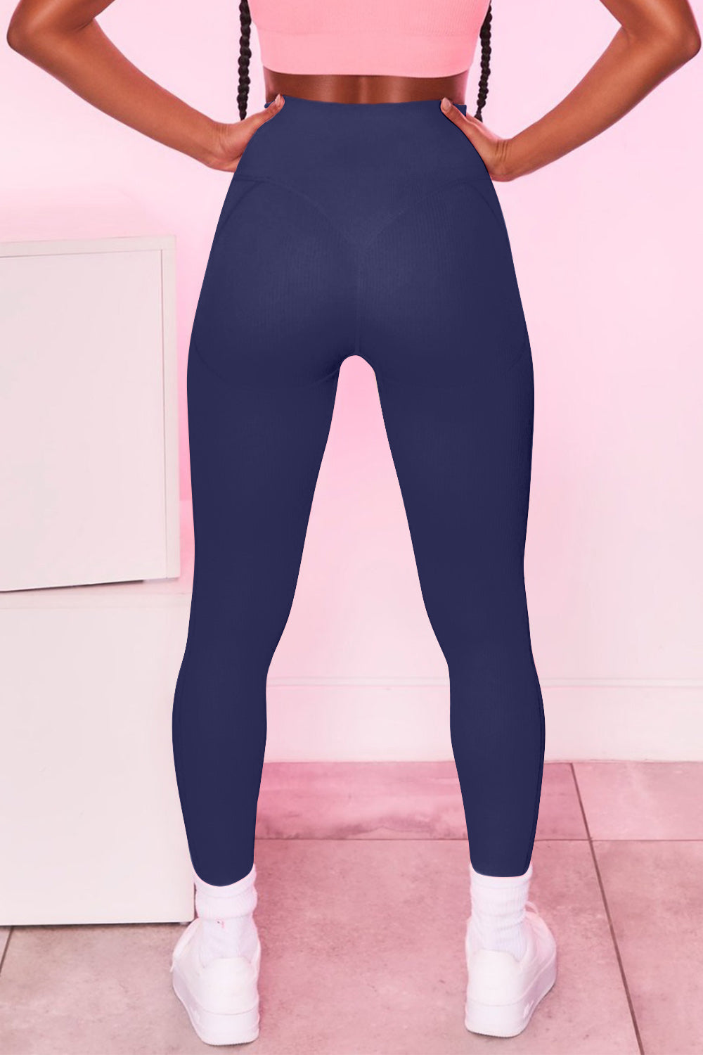 High Waist Active Pants, NikkiandNaomi