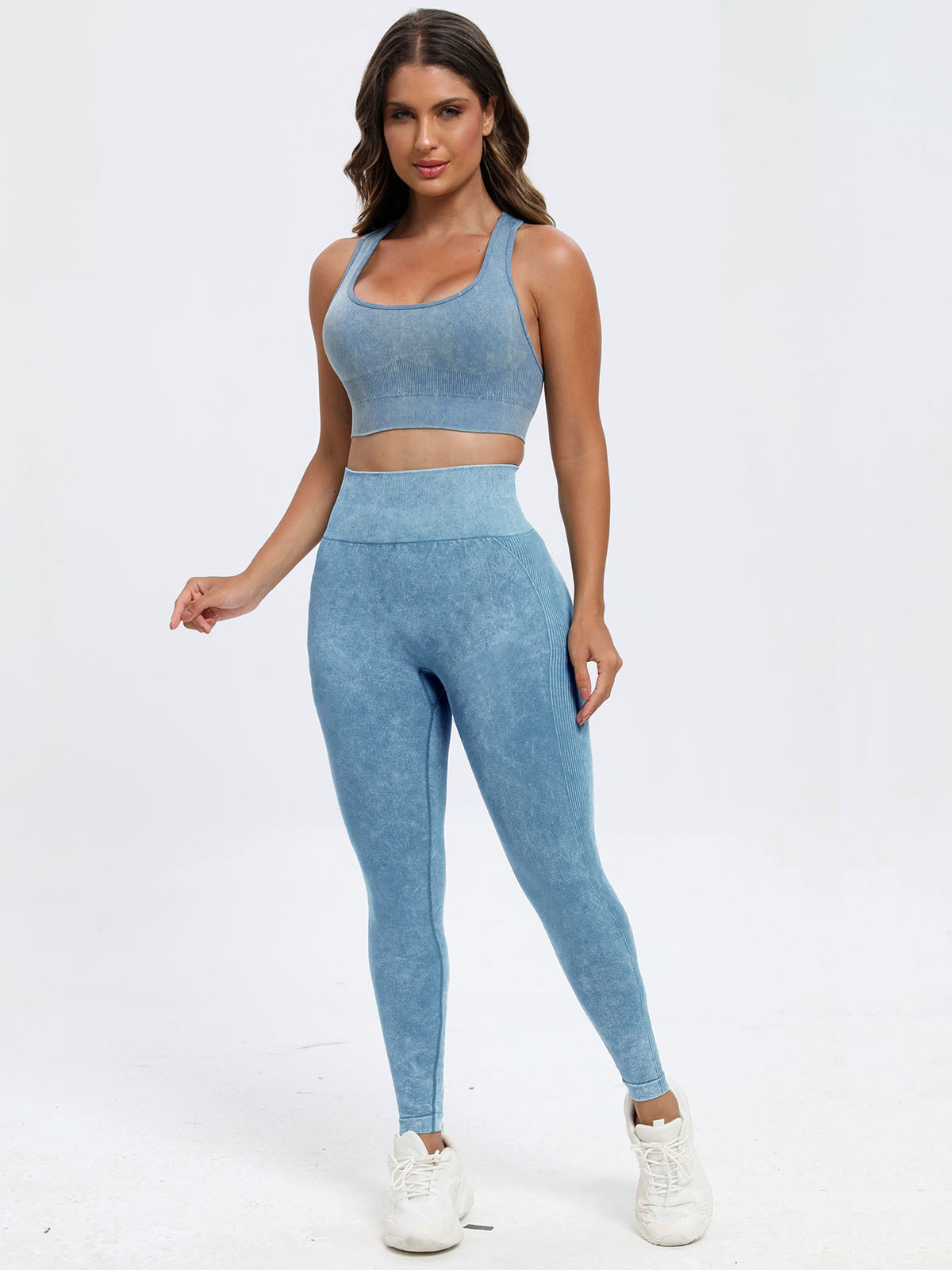 Scoop Neck Wide Strap Top and Pants Active Set, NikkiandNaomi