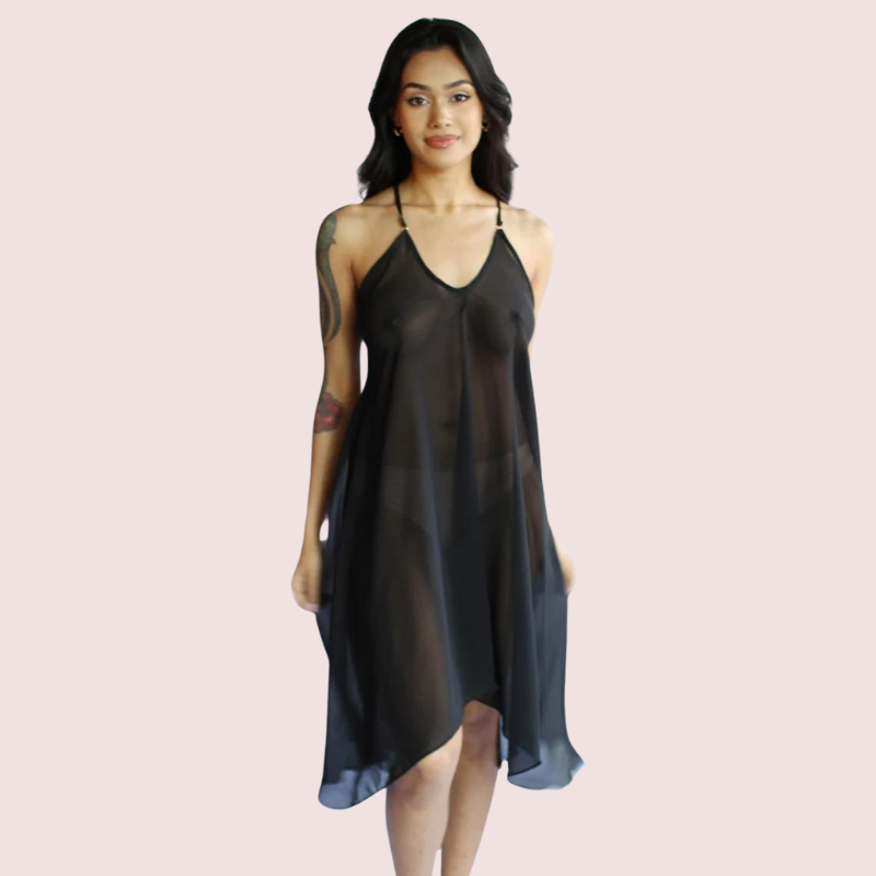 plus-size-sheer-nightwear-in-black-for-women