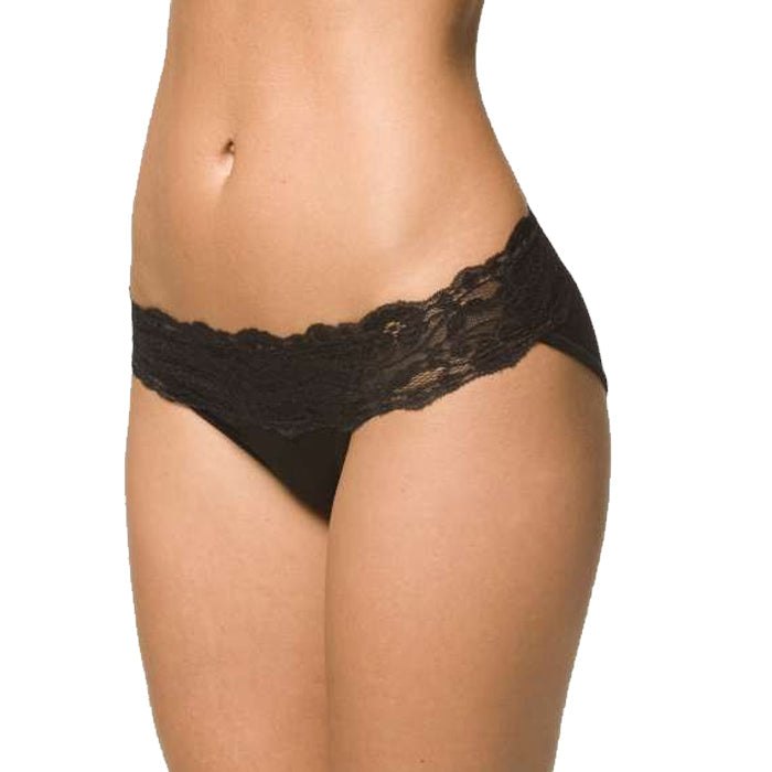 Cheeky Black Lace Transparent panty, NikkiandNaomi